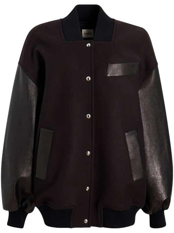 【関税込み】KHAITE Jackets Jackson Jacket in Black Leather – KHAITE