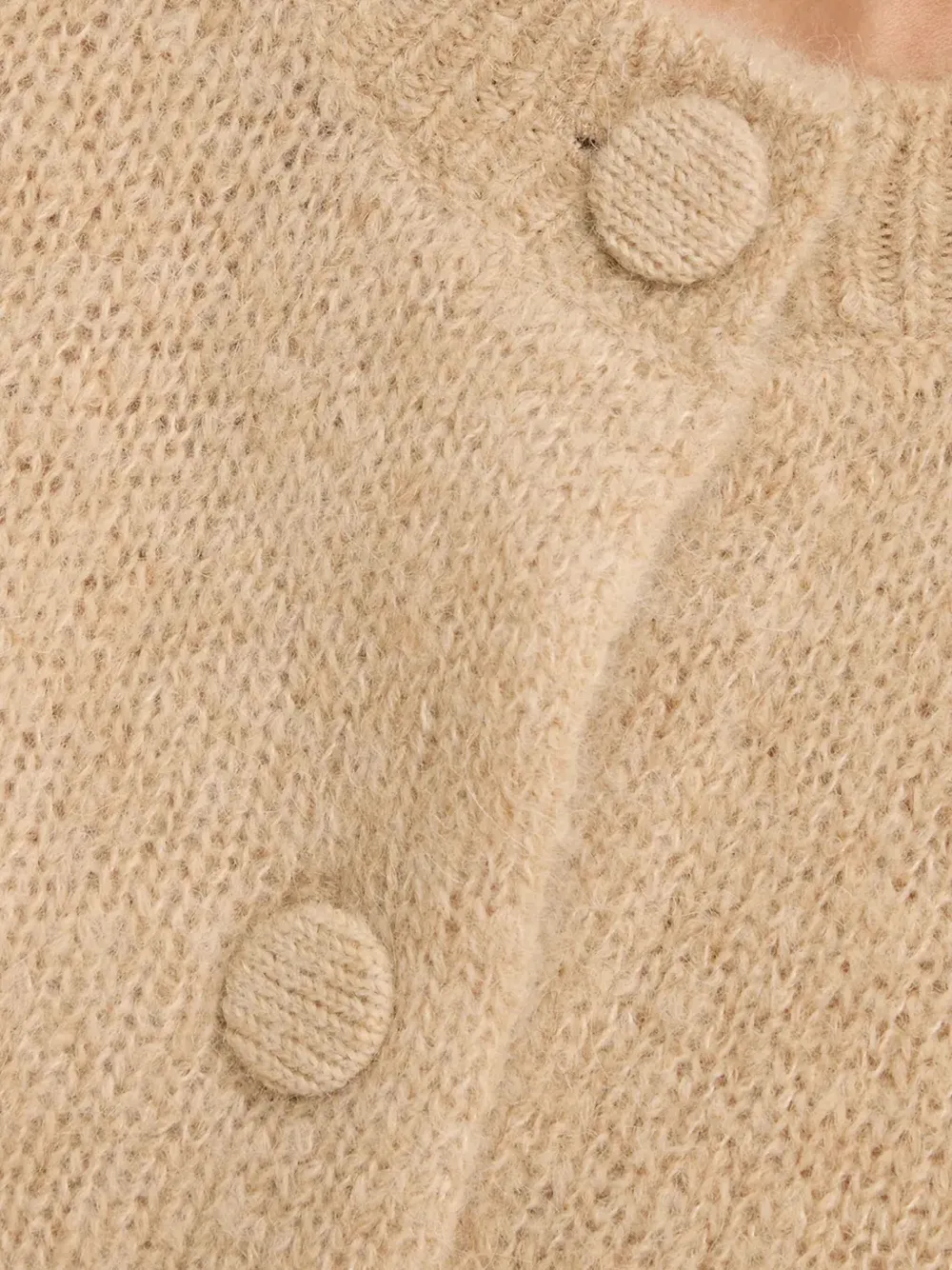 A.l.c Lainie Alpaca Cardigan In Dark Taupe In Brown