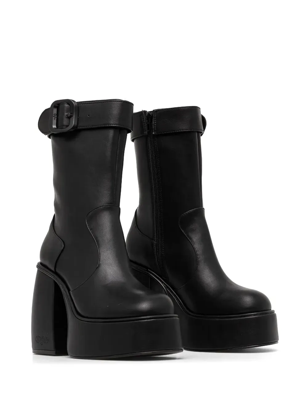 Buffalo 120mm Heart boots Black