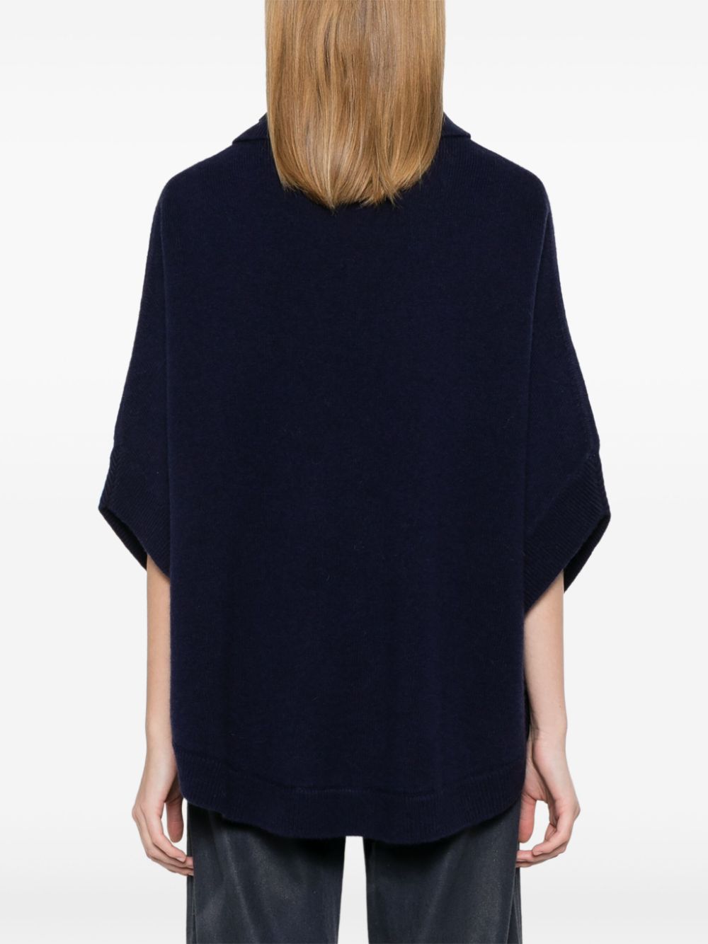 Emporio Armani knitted poncho Women