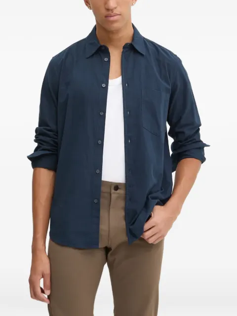 SAMSOE SAMSOE camisa con bolsillo con botón