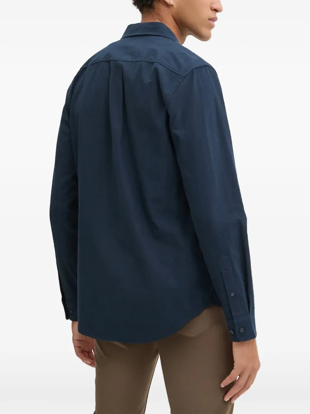  Samsoe Samsoe Camicia Con Tasca - Blu 