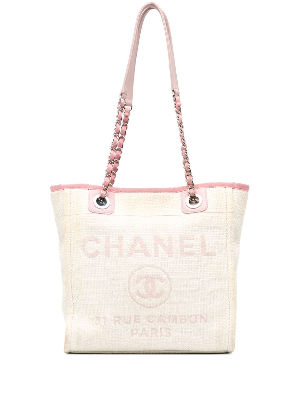 Affordable HOT SALE CHANEL 2015-2016 Mini Canvas Deauville tote bag Women