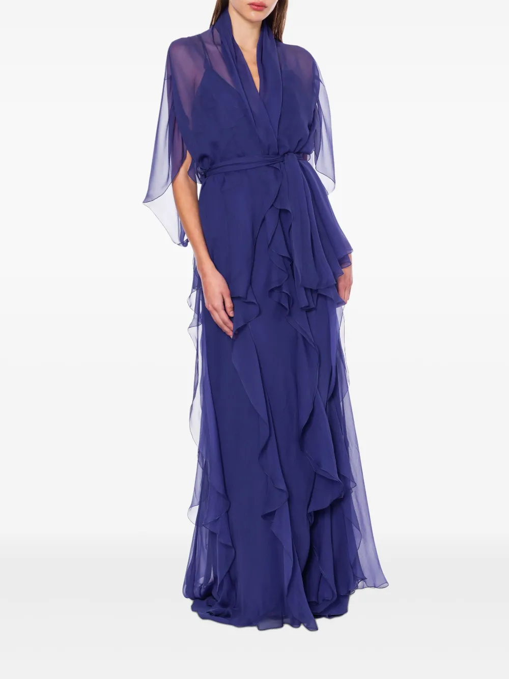 Alberta Ferretti chamarra de seda | Blazers | Image 2
