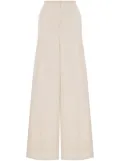 Alberta Ferretti high-rise palazzo pants - Neutrals