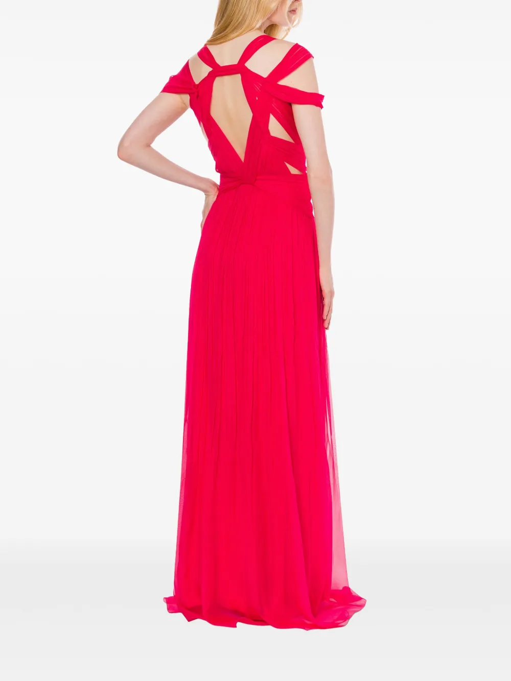 ALBERTA FERRETTI MULTI-WAY-STRAP MAXI DRESS