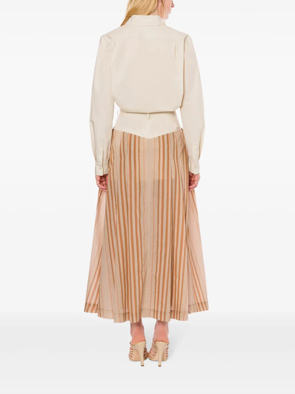 ALBERTA FERRETTI APPLIQUÉ-DETAIL SHIRT