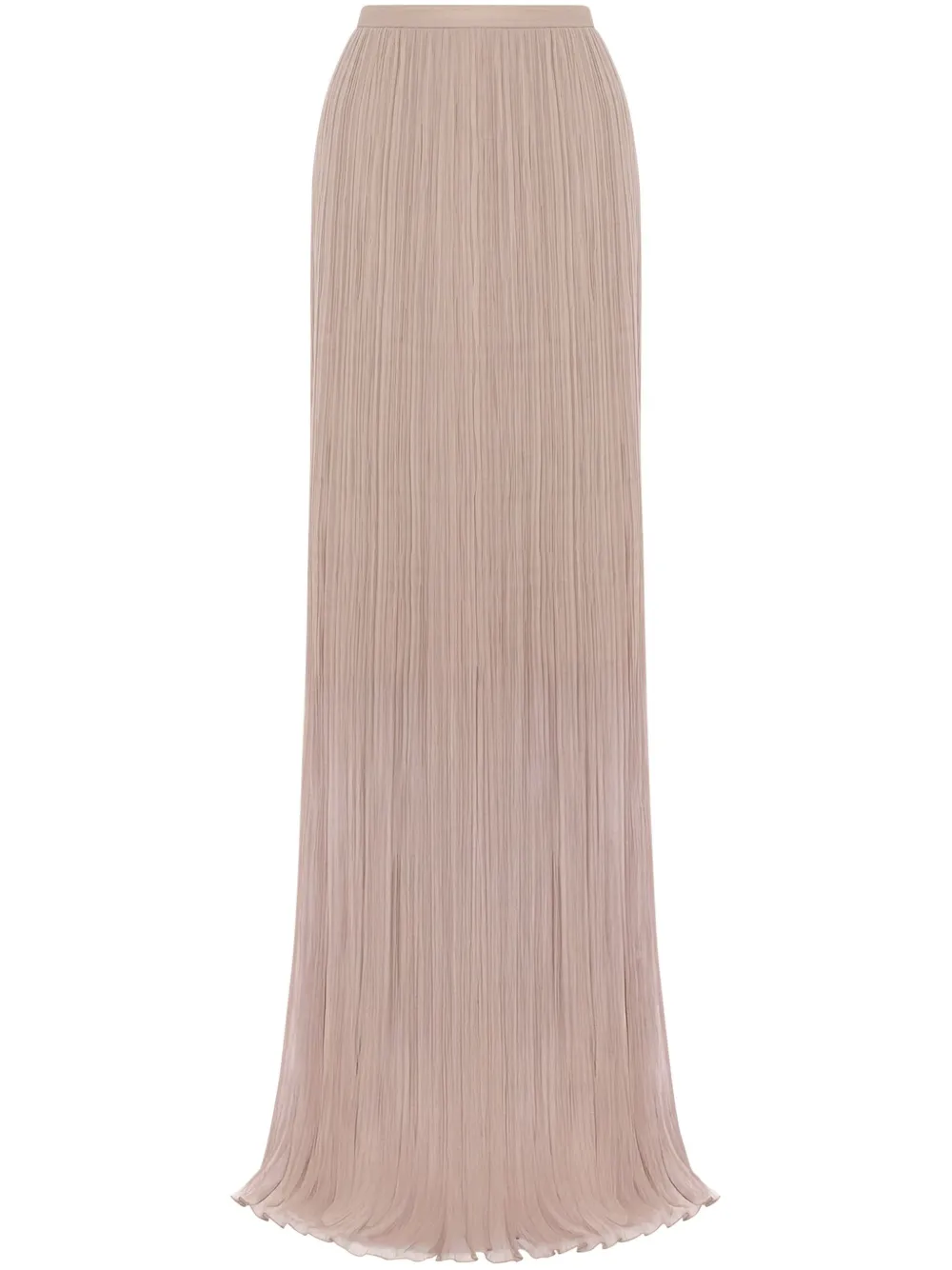 Alberta Ferretti Zijden maxi-rok Beige