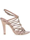 Alberta Ferretti leather sandals - Neutrals