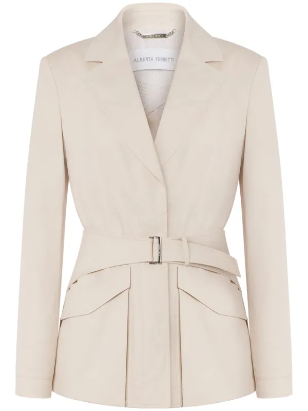 アウターその他 A FERRETTI Woman Blazer Beige 05136625 0511 26770925_57357578_600.jpg