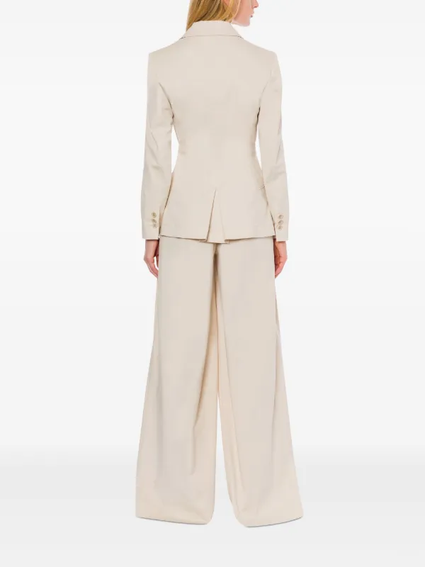 アウターその他 A FERRETTI Woman Blazer Beige 05136625 0511 Alberta Ferretti Belted Blazer | Neutrals | FARFETCH