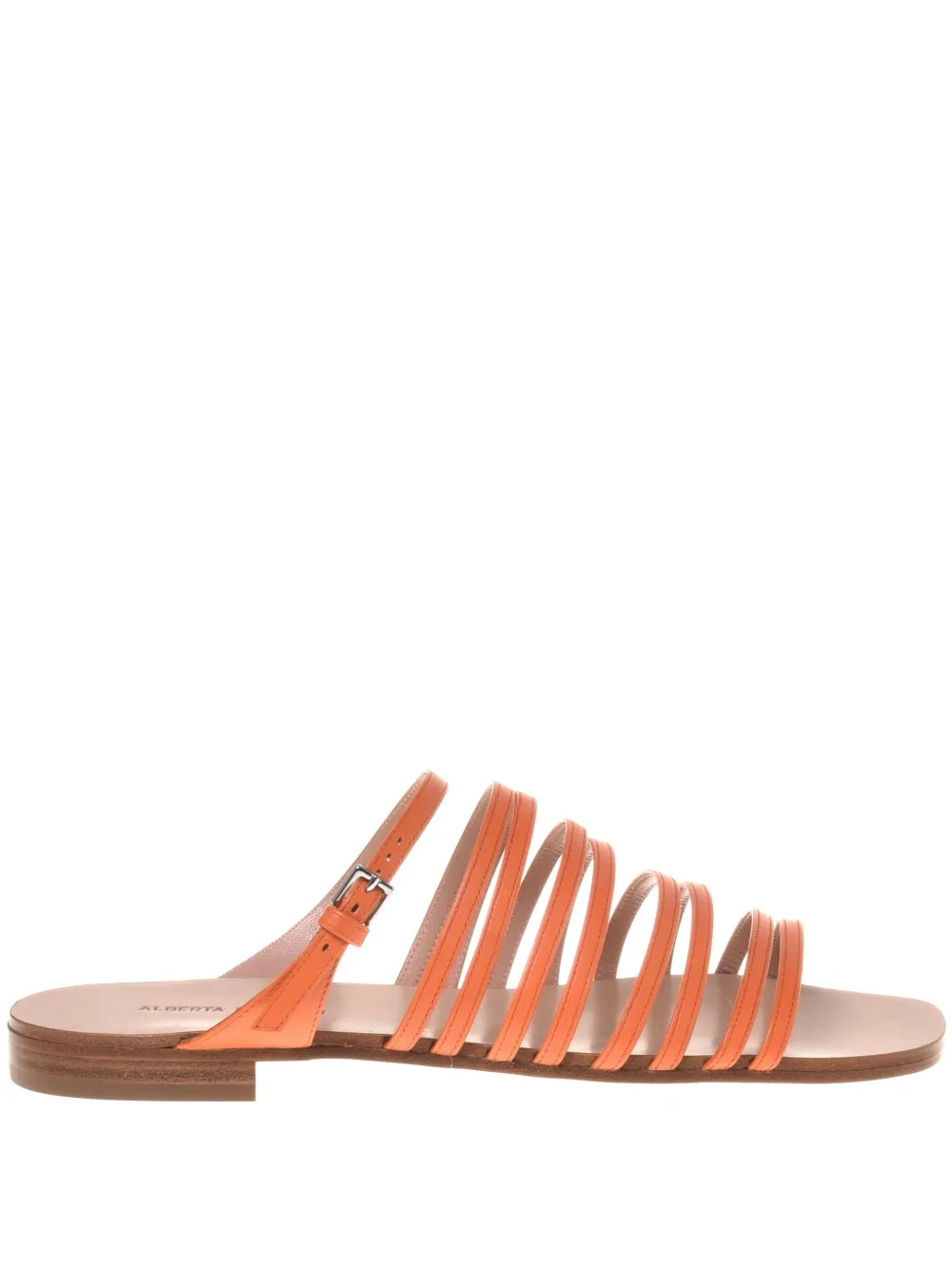 Alberta Ferretti Sandali in pelle - Arancione