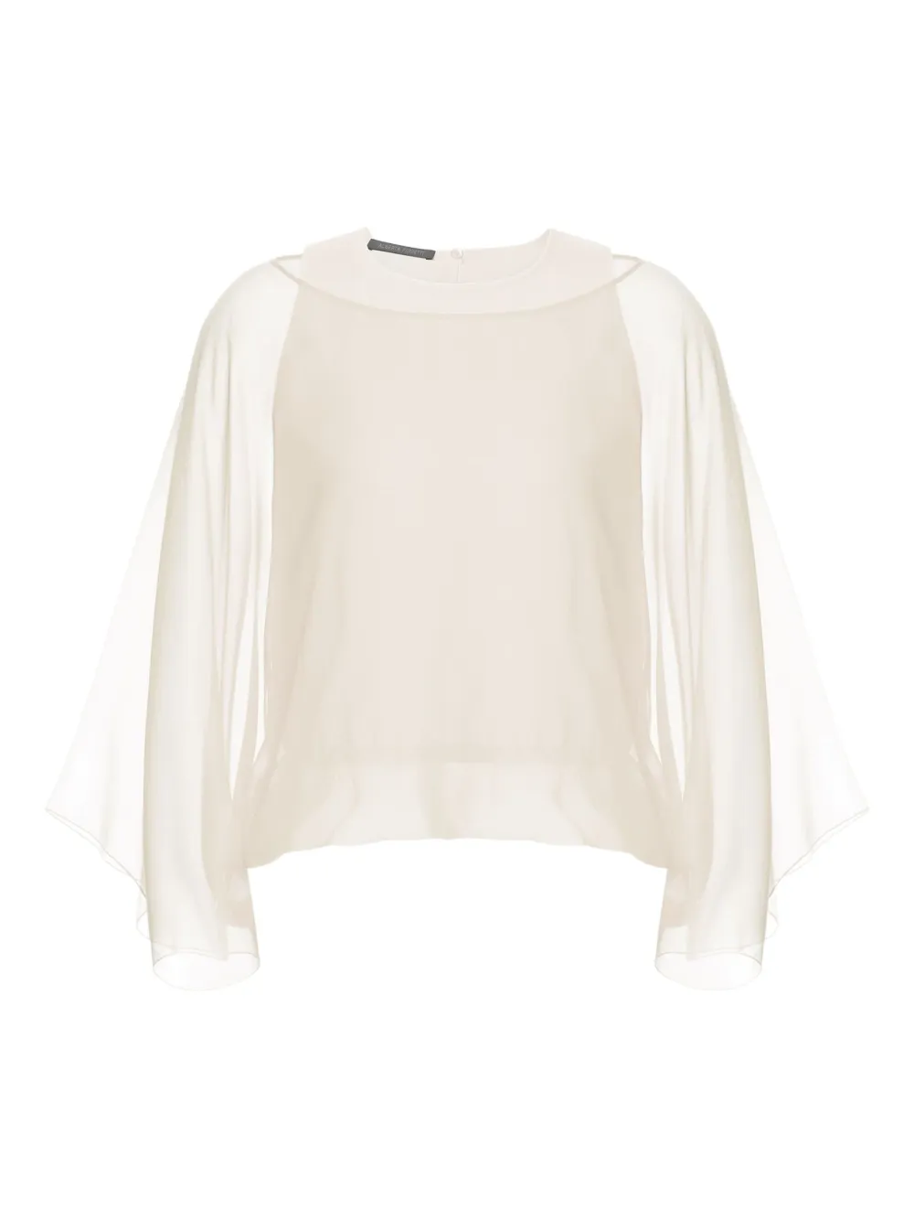 Alberta Ferretti シルクブラウス - ホワイト Alberta Ferretti シルクブラウス - ホワイト