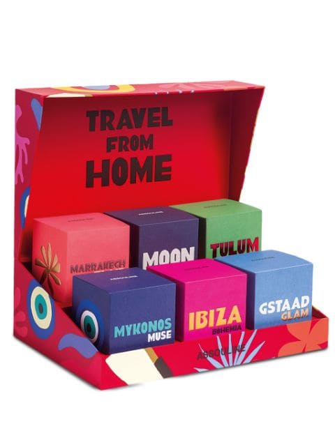 Assouline Travel From Home candle set 