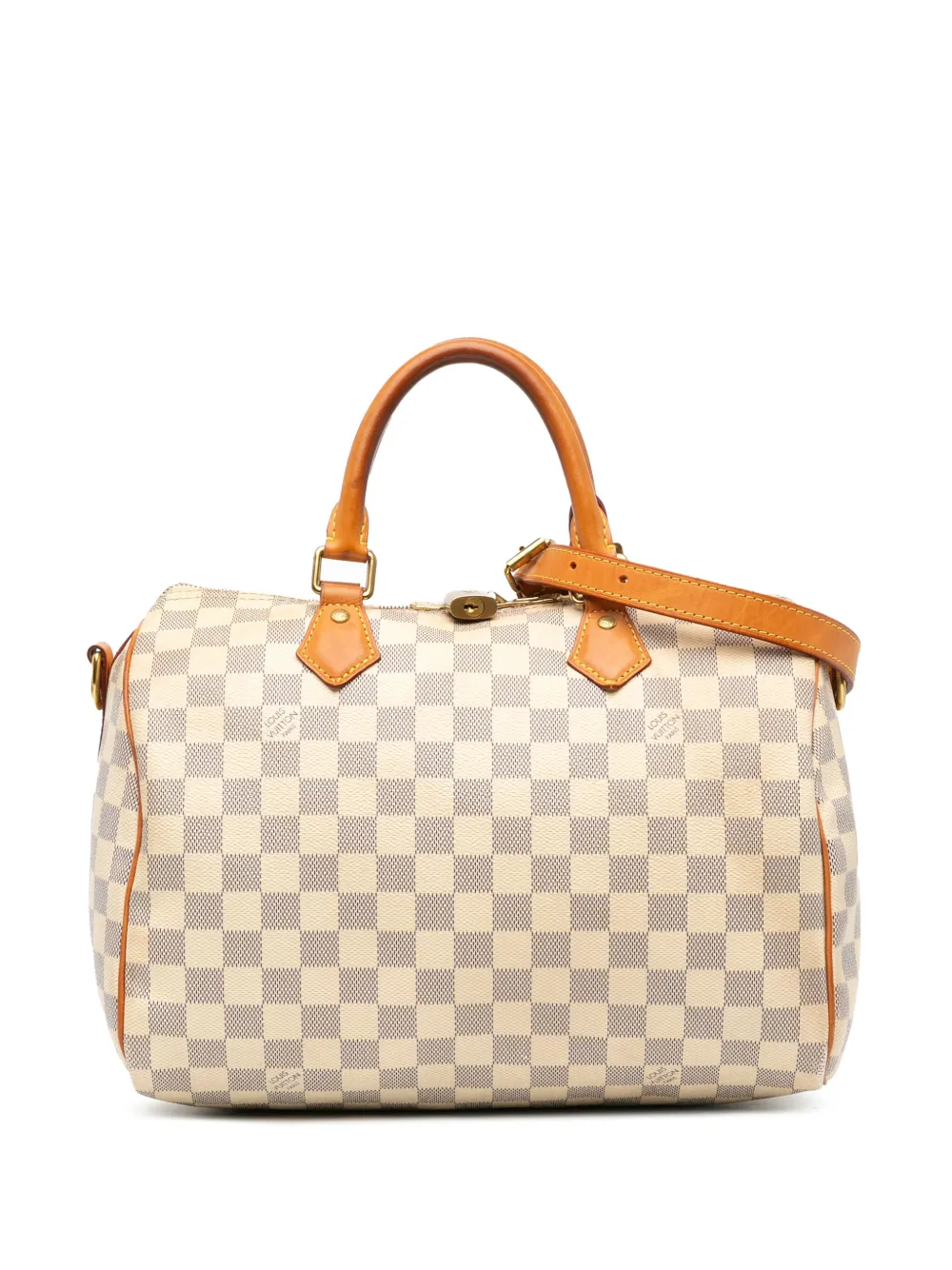 Affordable Louis Vuitton Pre-Owned 2019 Damier Azur Speedy Bandouliere 30 satchel WOMEN