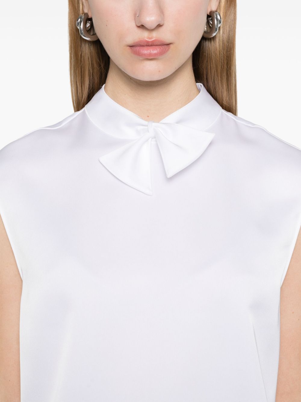 Emporio Armani knot-detail top Women