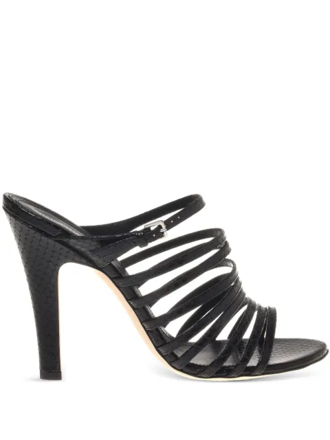 Alberta Ferretti mules con tacón
