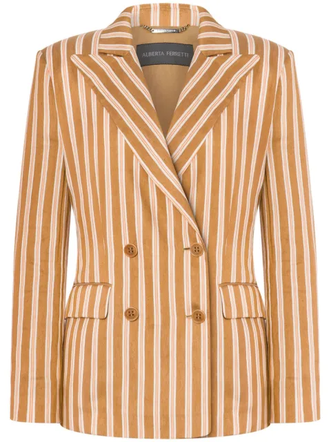Alberta Ferretti striped blazer