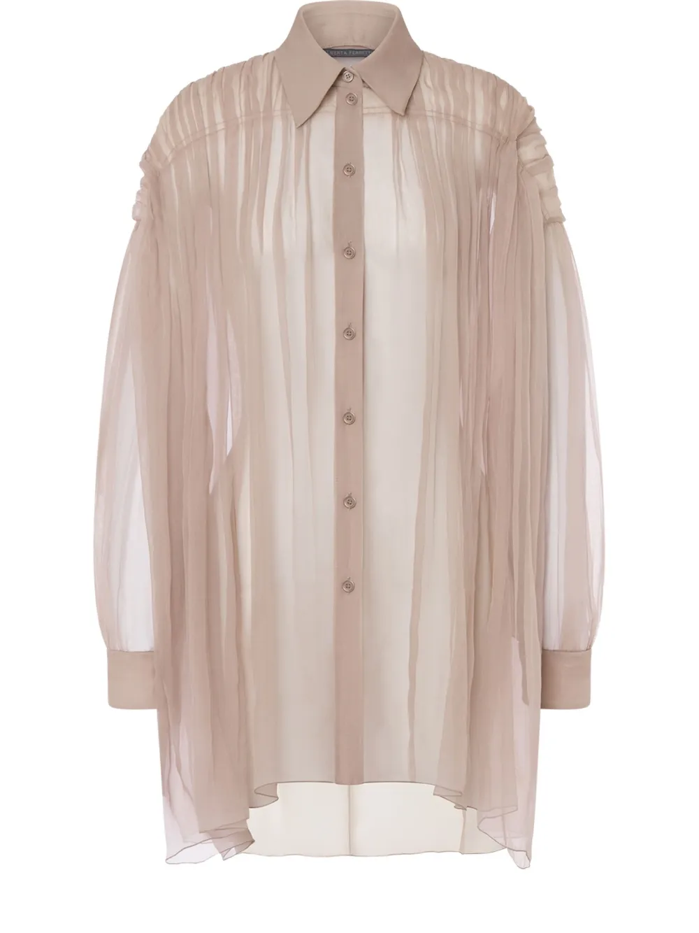 Alberta Ferretti シルク ブラウス - ニュートラル Alberta Ferretti シルク ブラウス - ニュートラル