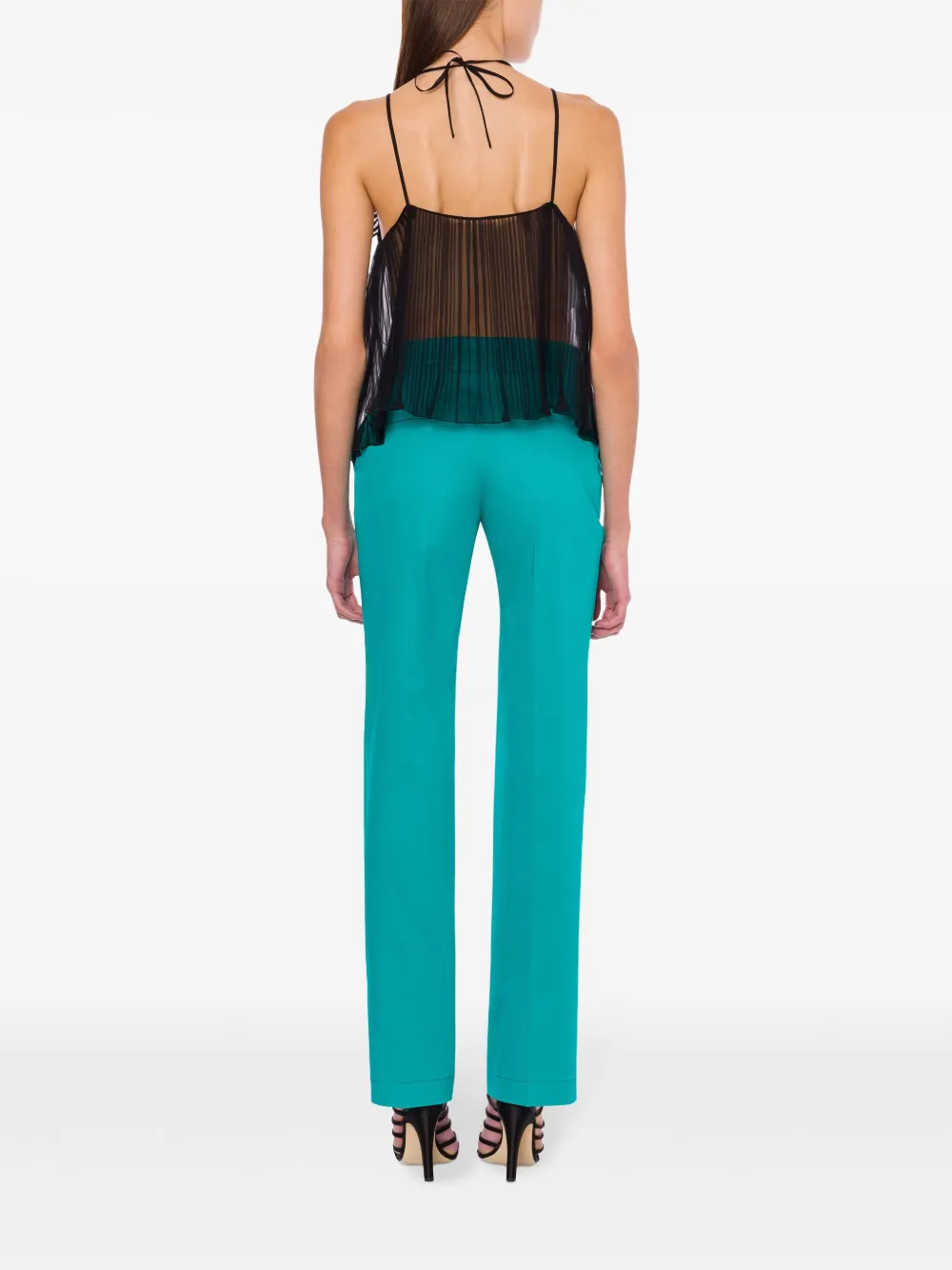 Alberta Ferretti Pantalon Groen