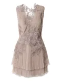 Alberta Ferretti silk dress - Neutrals