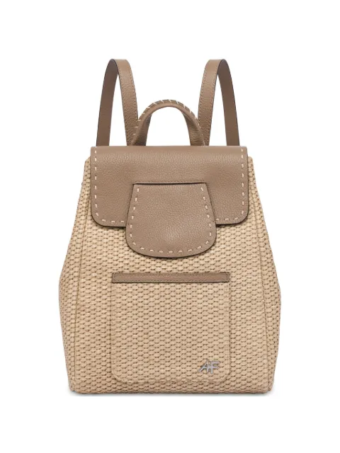 Alberta Ferretti woven backpack