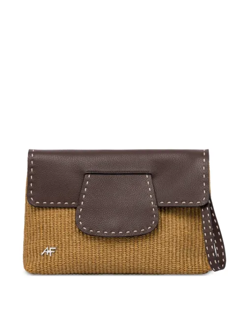 Alberta Ferretti bolsa de mano entretejida