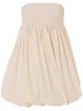 Alberta Ferretti puffball mini dress - Neutrals