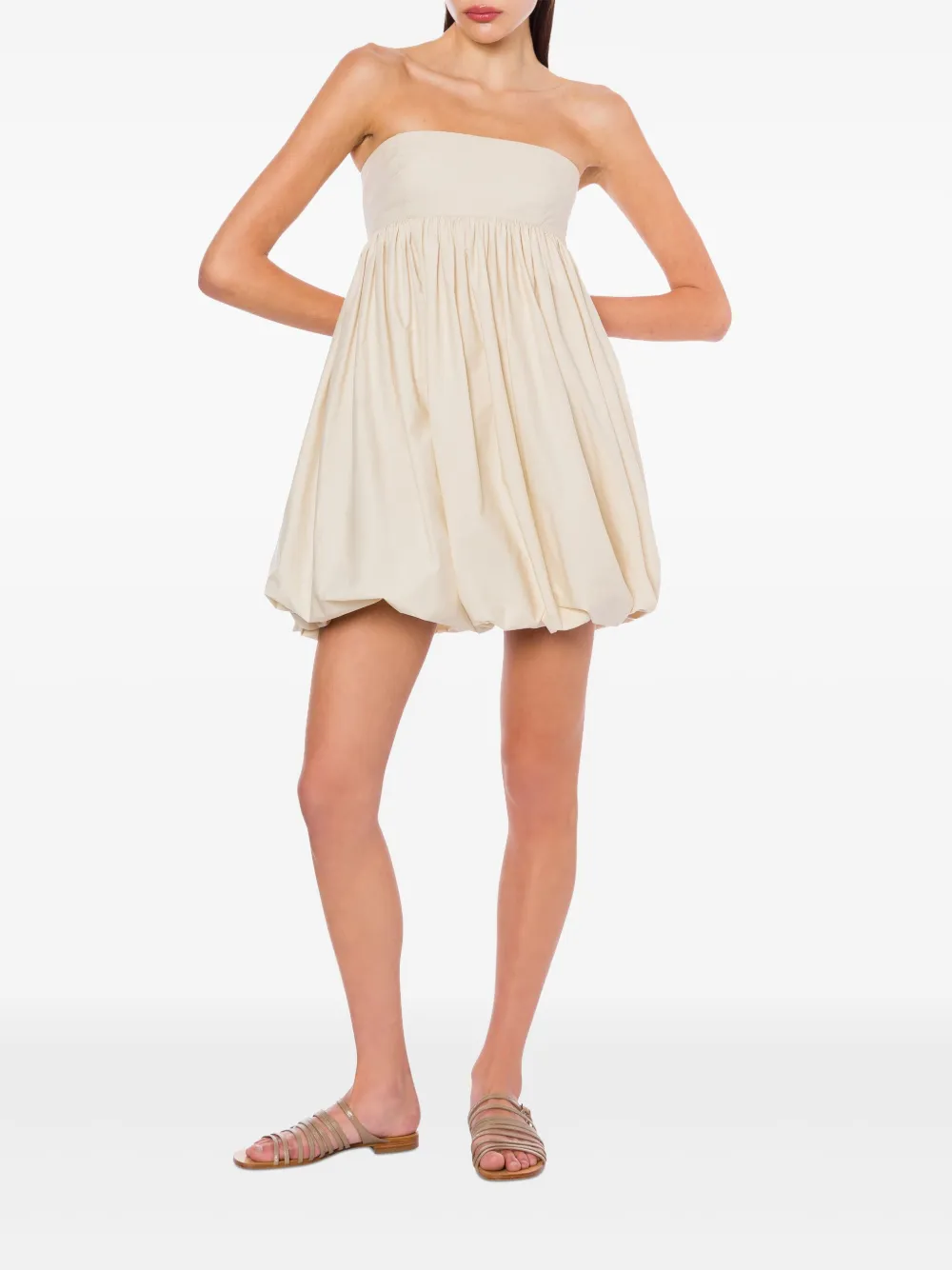 albertaferretti Alberta Ferretti Mini-jurk - Beige