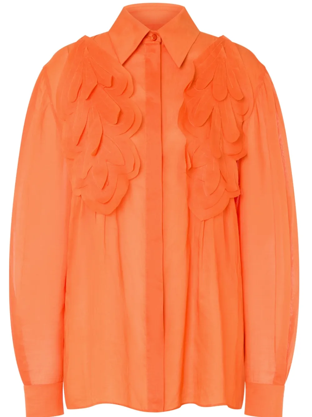 Alberta Ferretti blusa con botones | naranja | Image 1
