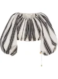 Philosophy Di Lorenzo Serafini striped top - White