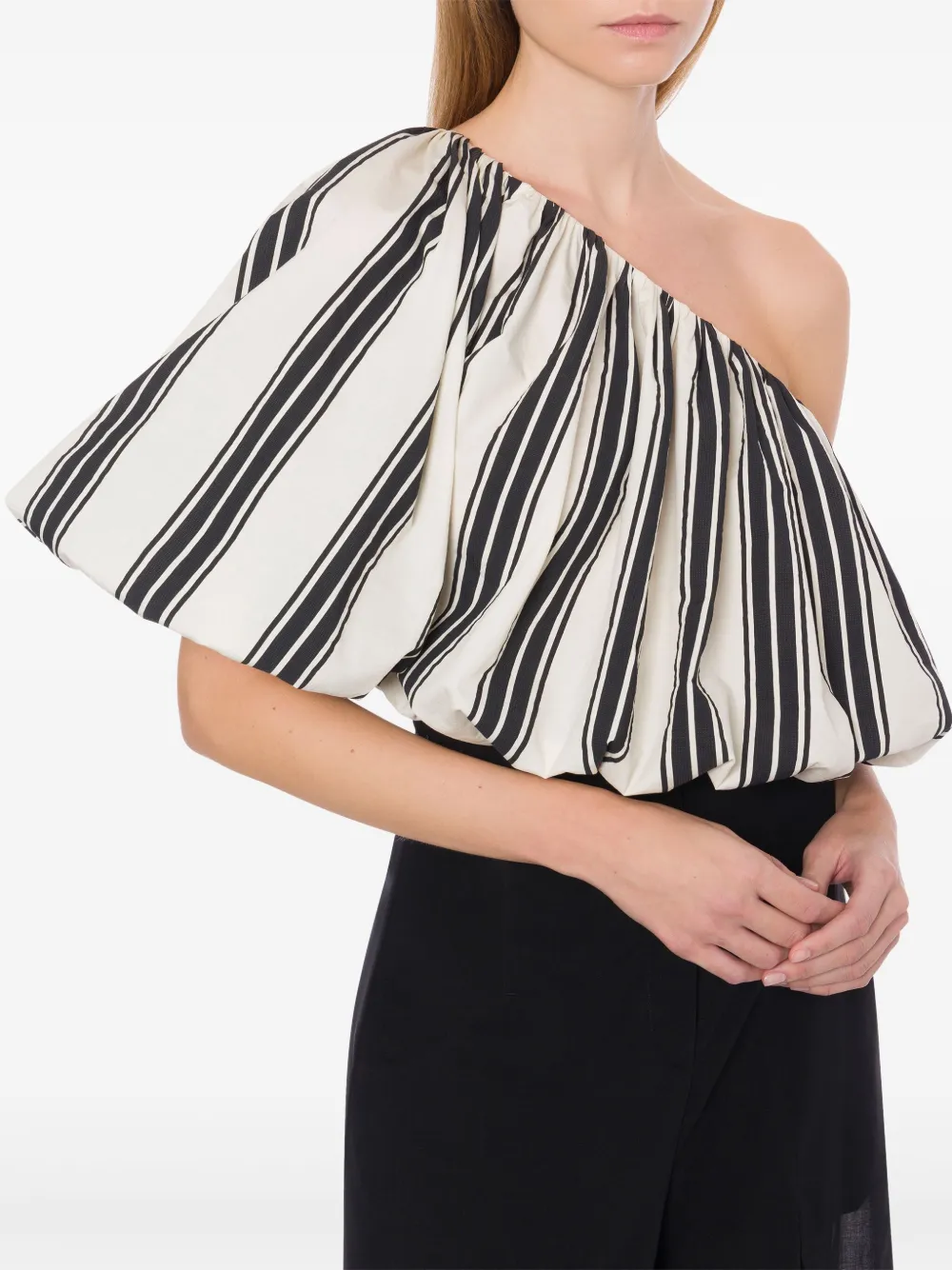 PHILOSOPHY DI LORENZO SERAFINI ONE-SHOULDER TOP