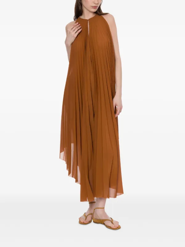 Philosophy Di Lorenzo Serafini Pleated Sleeveless Dress