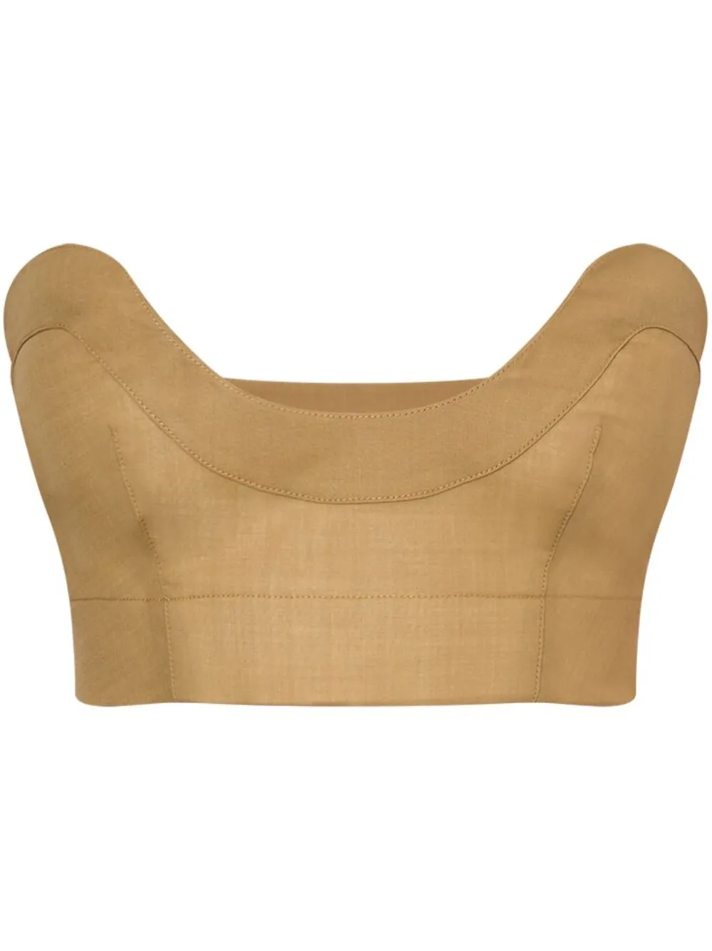 Philosophy Di Lorenzo Serafini Cropped top met waterval U-hals Groen