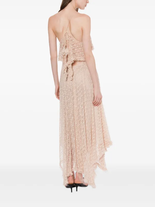 ワンピース Philosophy Di Lorenzo Serafini Donna Abito Rosa Pizzo M Philosophy Di Lorenzo Serafini Abito Midi In Pizzo | Rosa