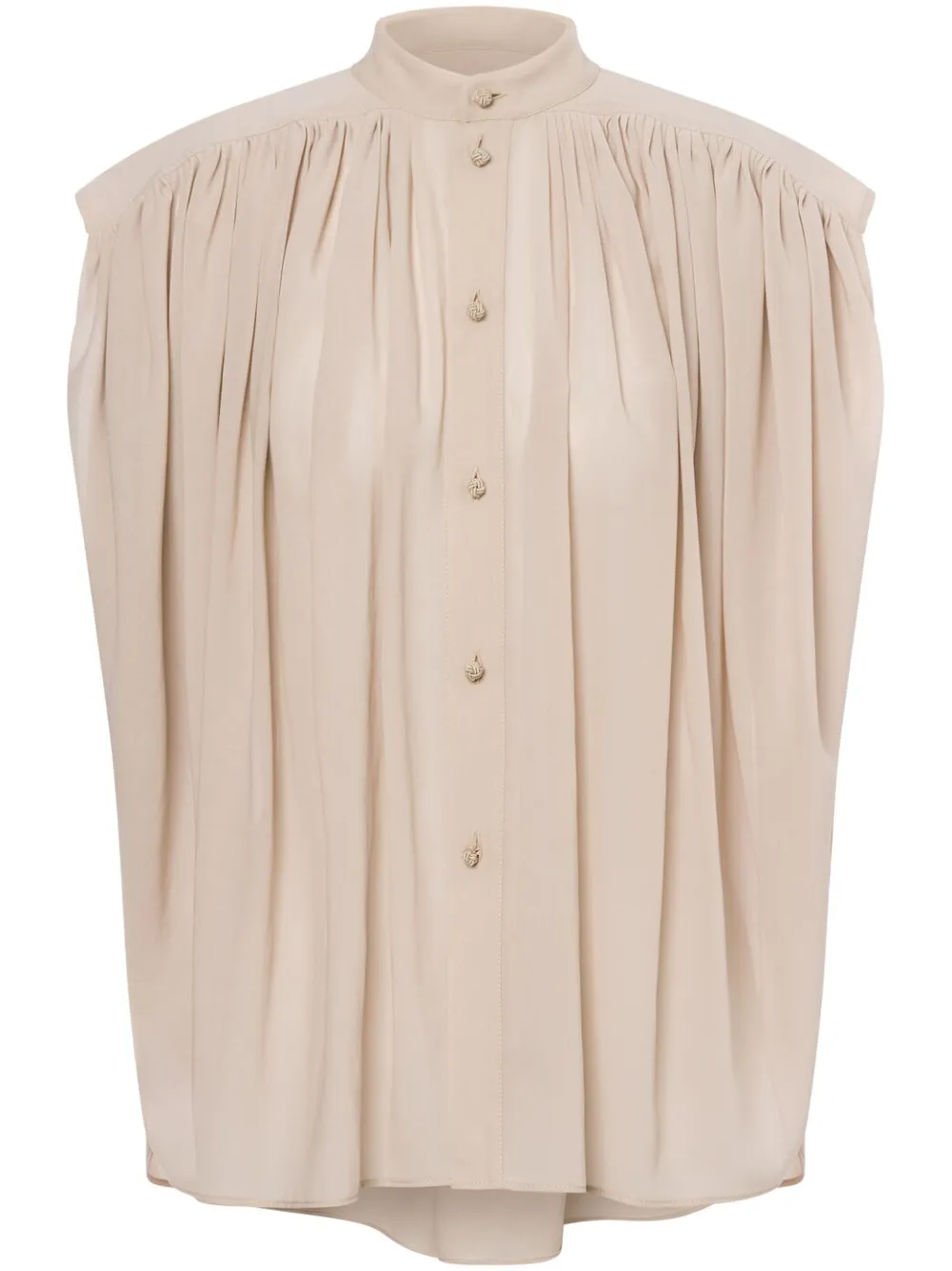 Philosophy Di Lorenzo Serafini Shirt met kwastje Beige