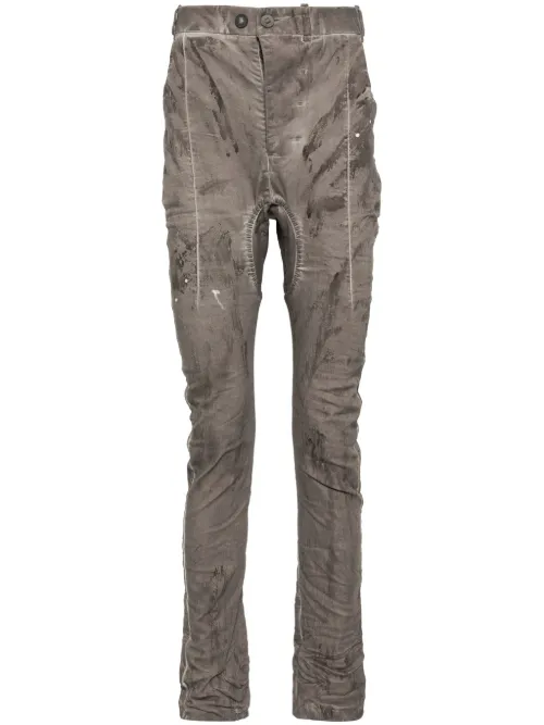 Pantalon à effet usé - Boris Bidjan Saberi - Modalova