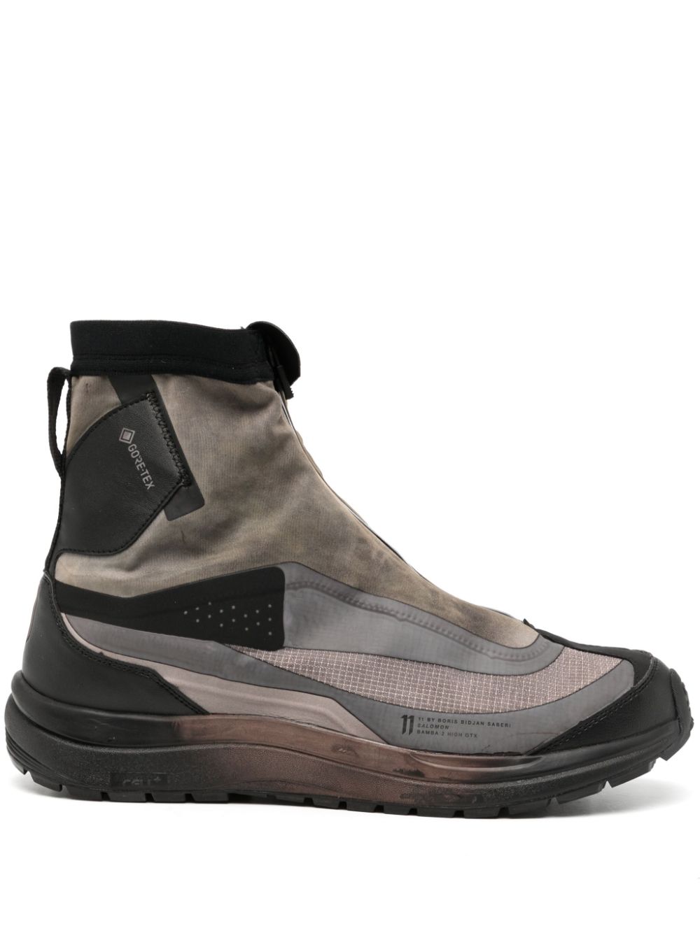 Boris Bidjan Saberi x Salomon Bamba 2 Sneakers Grey