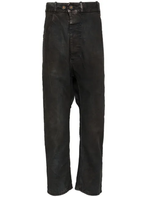 Boris Bidjan Saberi cotton loose-fit trousers
