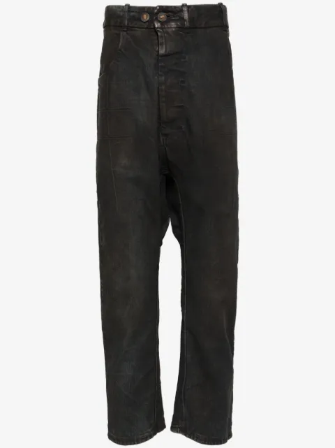 Boris Bidjan Saberi cotton loose-fit trousers