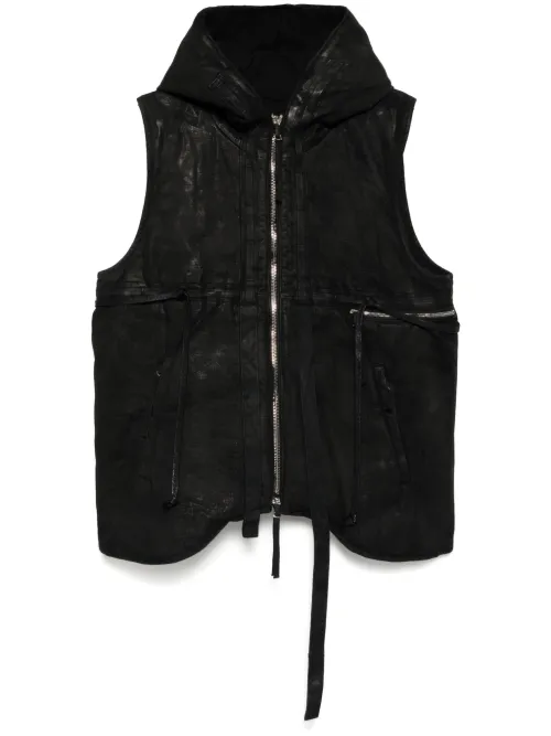 Gilet matelassé à capuche - Boris Bidjan Saberi - Modalova