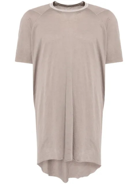 Boris Bidjan Saberi playera largo con cuello redondo