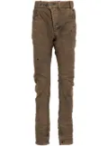 Boris Bidjan Saberi slim-cut denim jeans - Brown