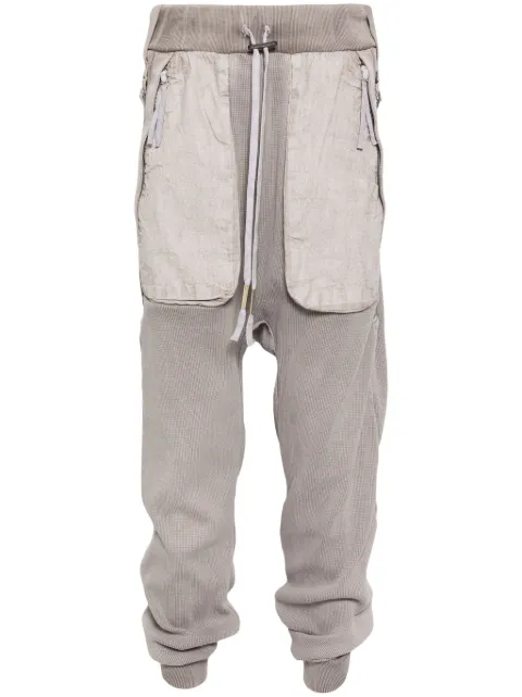 Boris Bidjan Saberi drawstring drop-crotch trousers