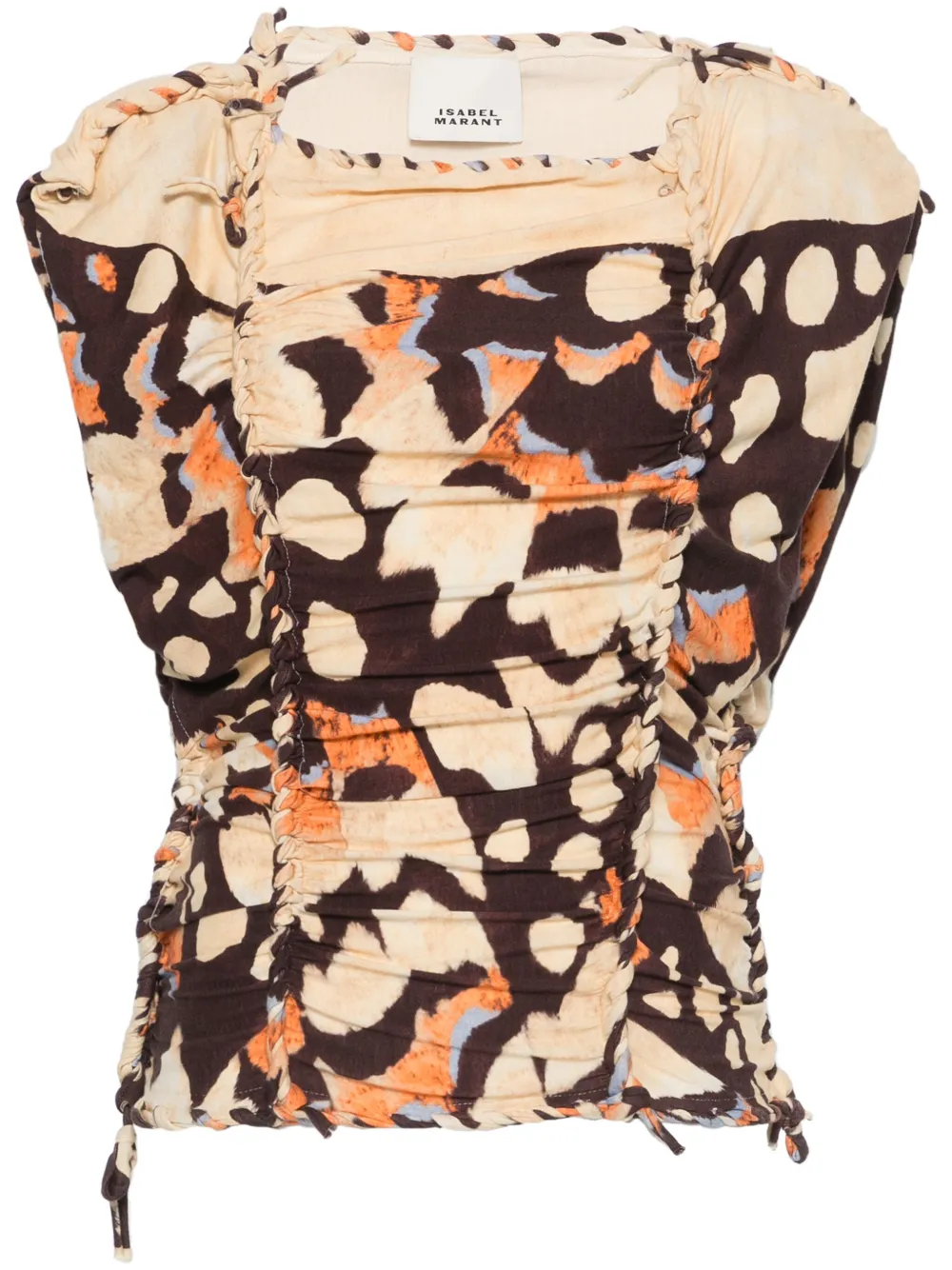 ISABEL MARANT Zohra top | Neutrals | Image 1