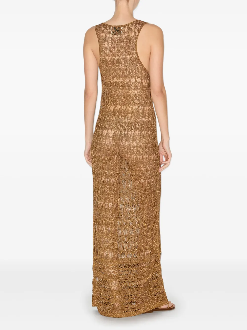 ISABEL MARANT Pernille maxi-jurk Bruin
