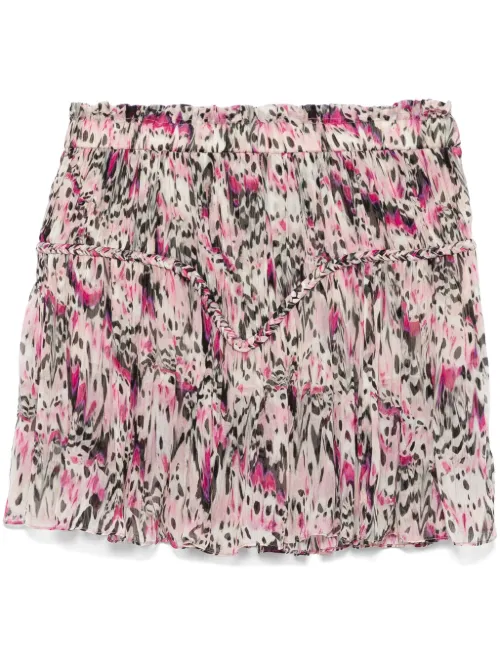 ISABEL MARANT minijupe Roumi - Rose - ISABEL MARANT - Modalova