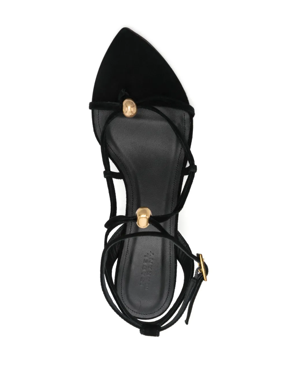 ISABEL MARANT 60 mm Olya sandalen Zwart