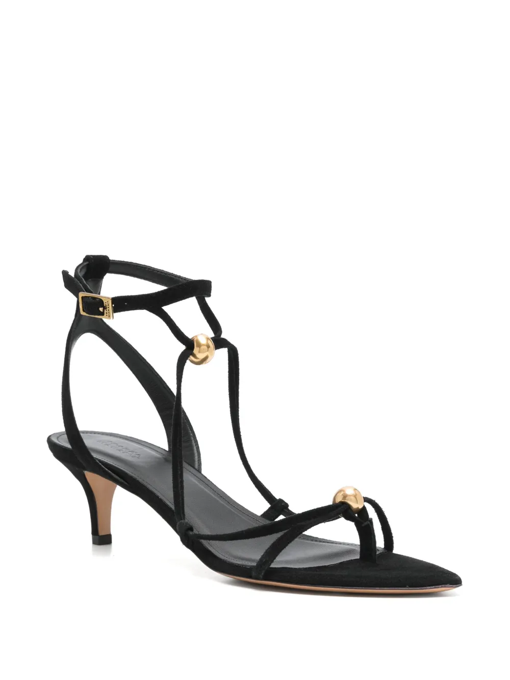 ISABEL MARANT 60 mm Olya sandalen - Zwart