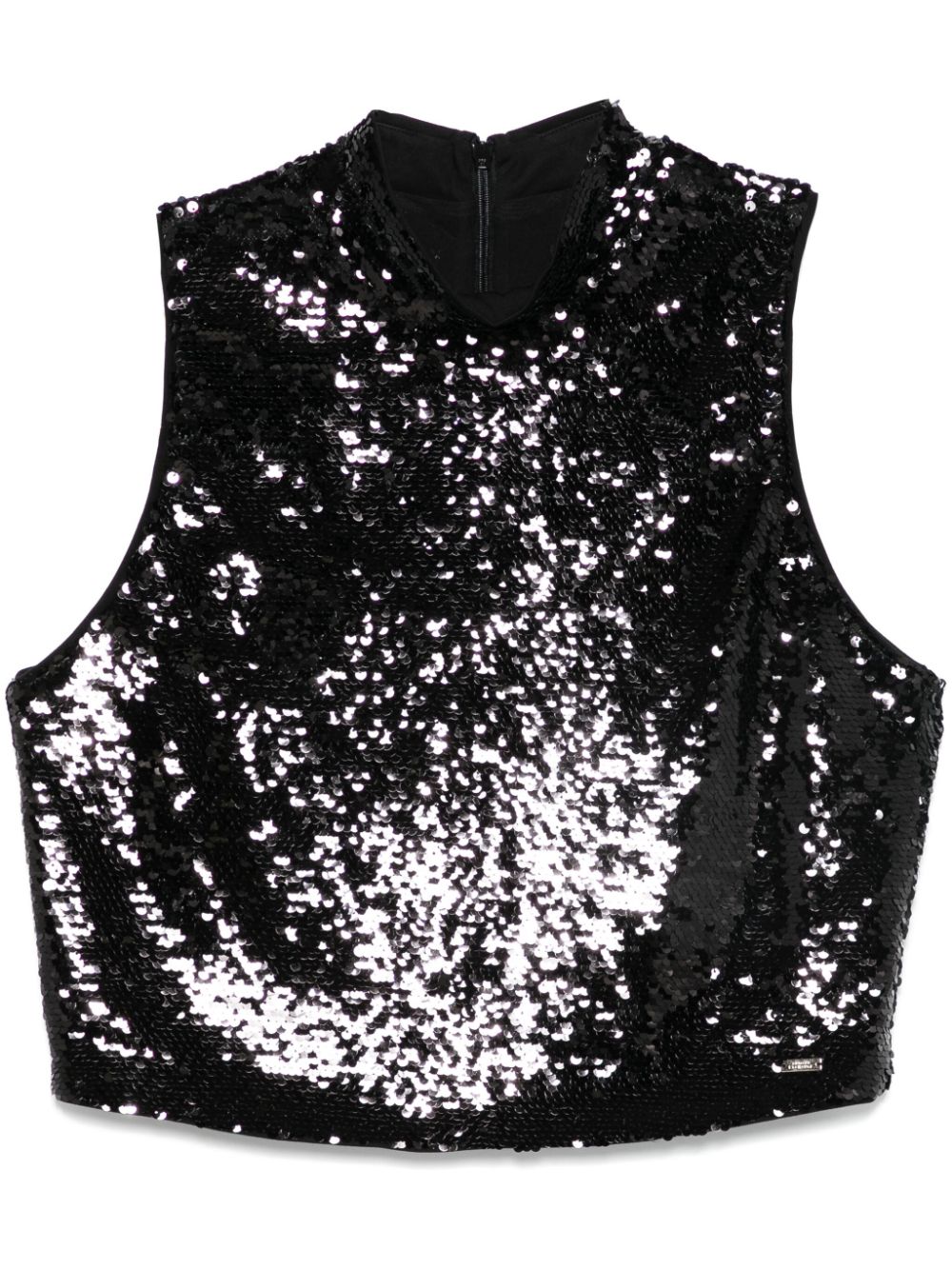 sequinned top